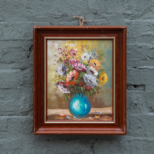 Picked on the Walk Home Framed Original Painting