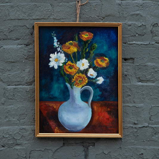 The Apartment with Good Lighting Framed Original Painting