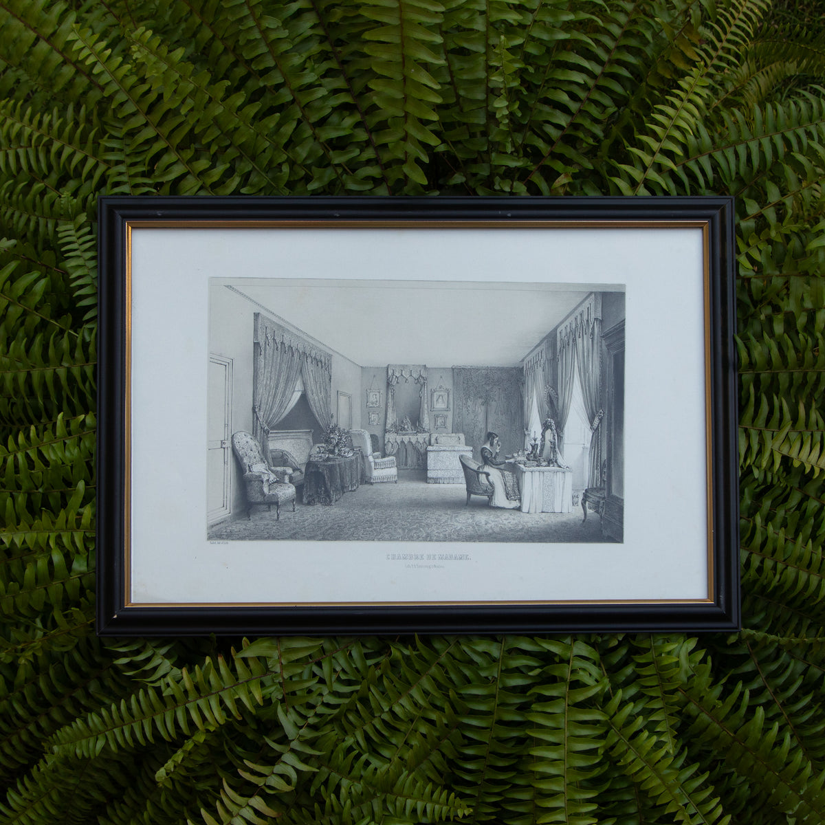 Framed Chambre De Madame Print