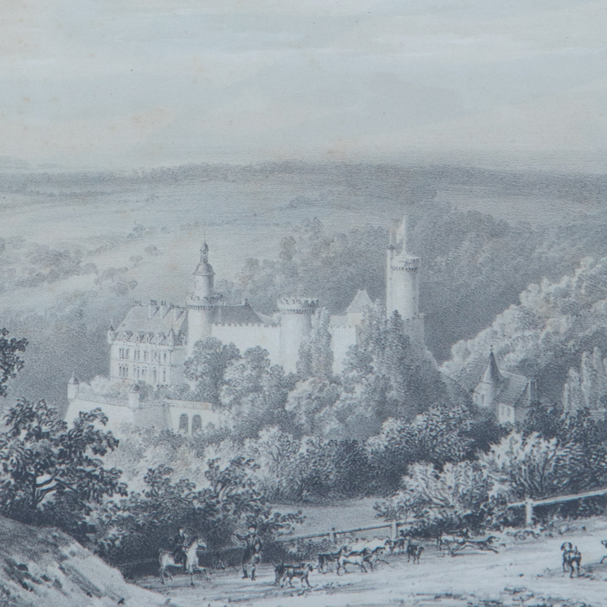 Framed La Vallée Print