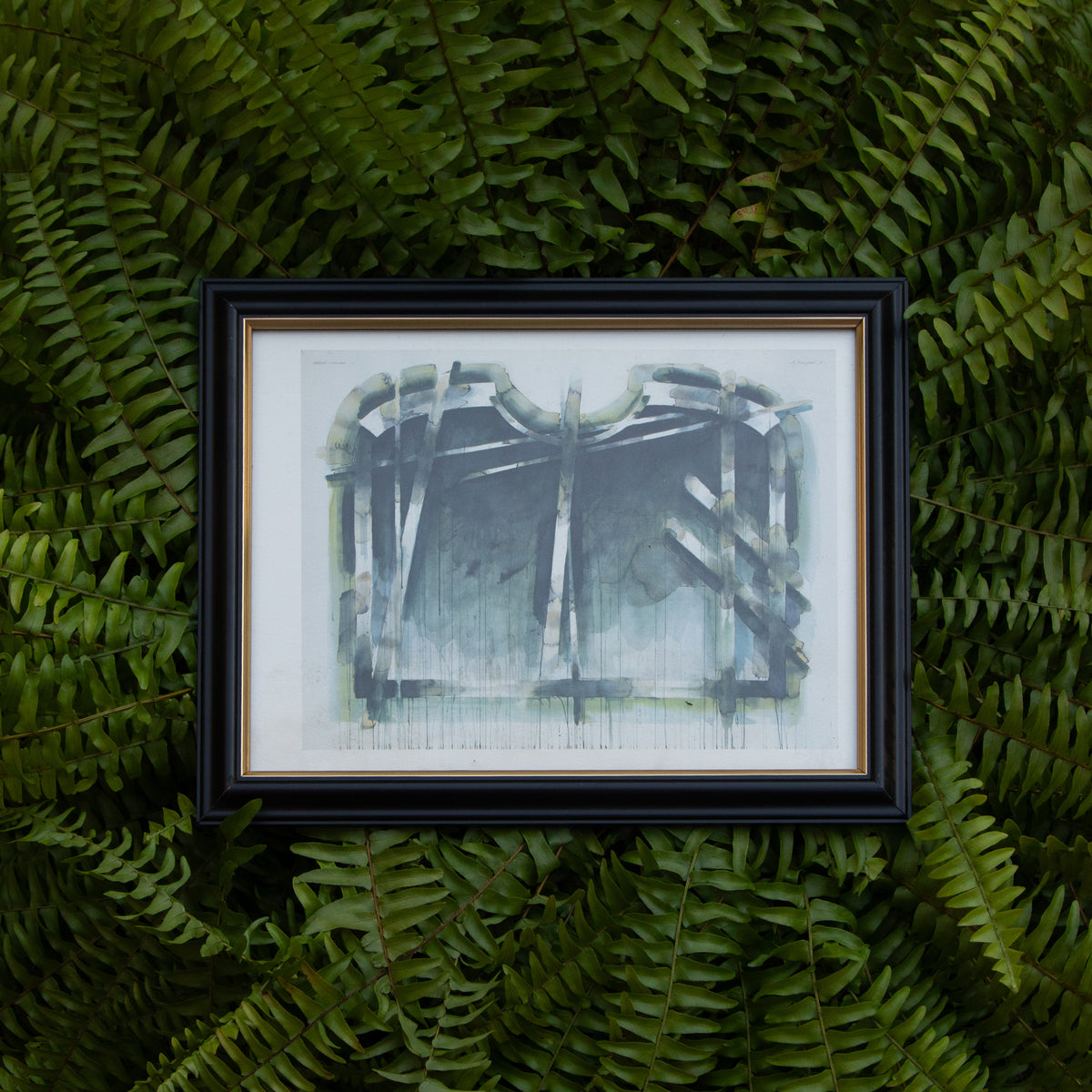 Framed Vintage Gérard Titus-Carmel Print