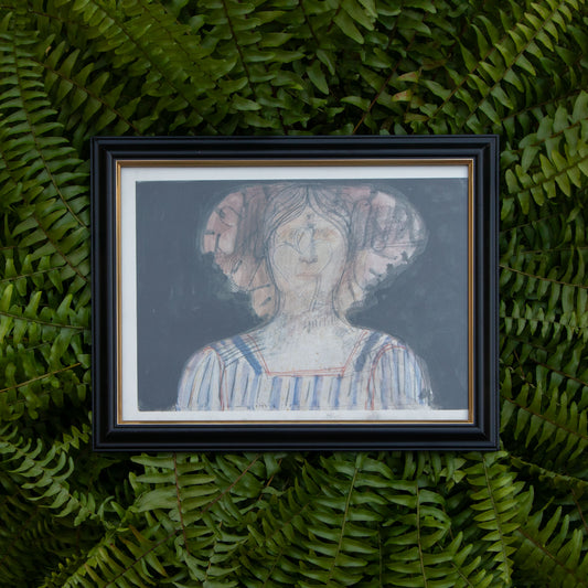 Framed Queen of Hearts Print
