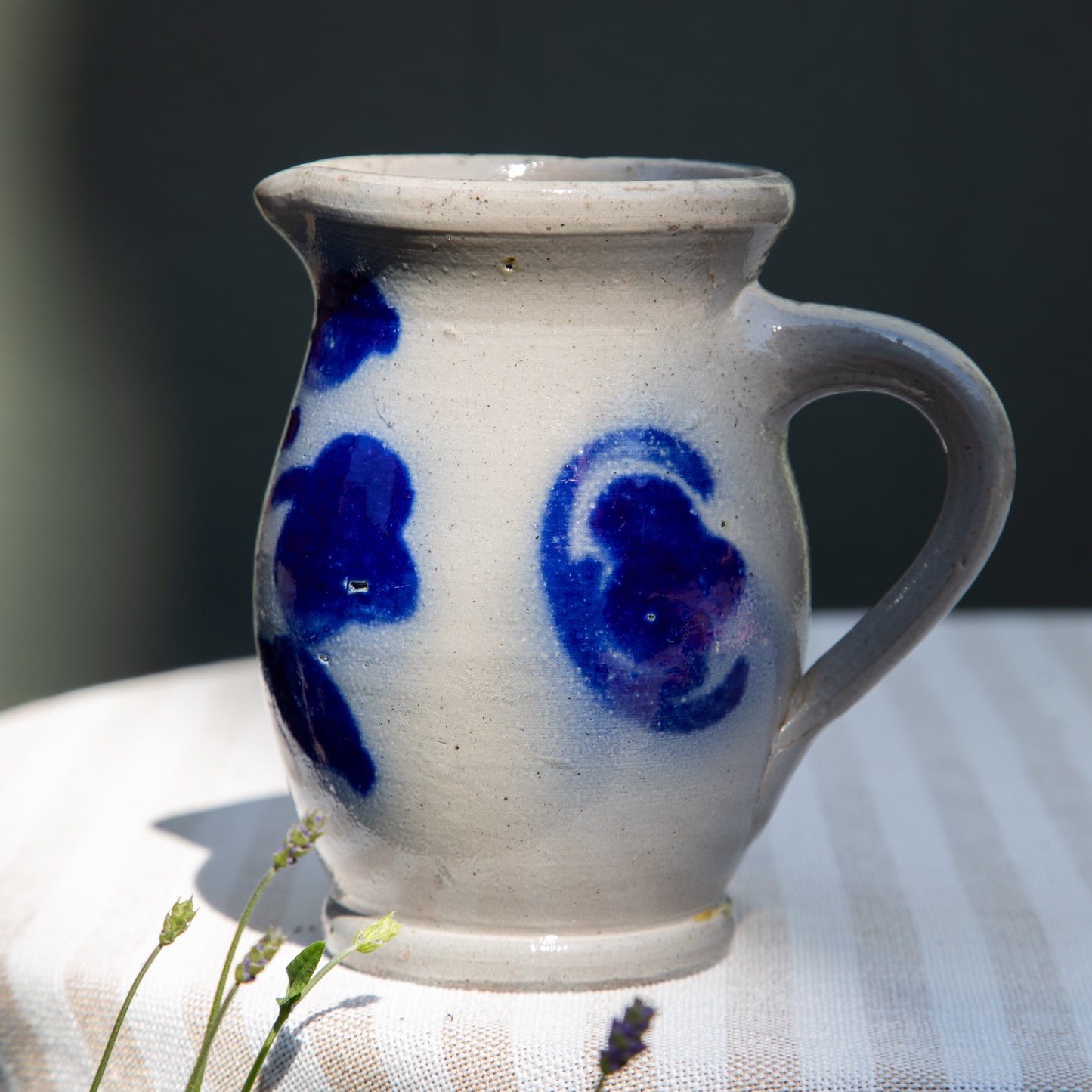 Vintage Small Salt Glaze Pitcher