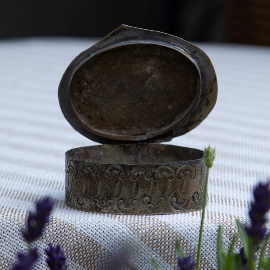 Engraved Camel Pill Box