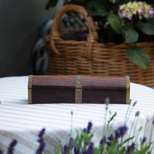 Wooden Pencil & Incense Keeper
