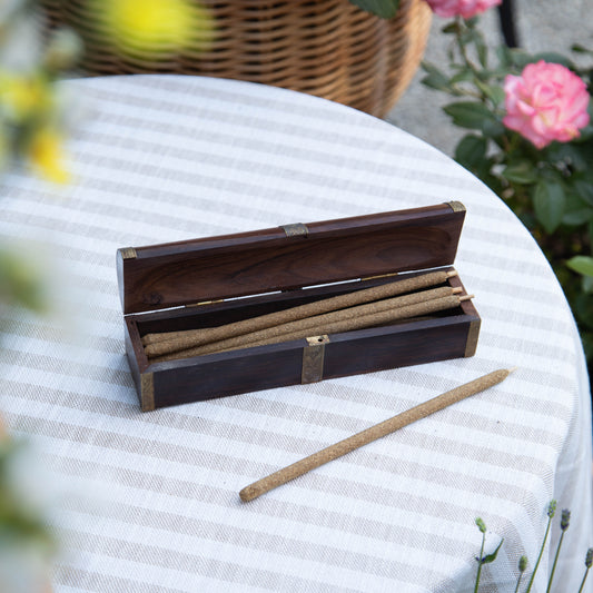 Wooden Pencil & Incense Keeper