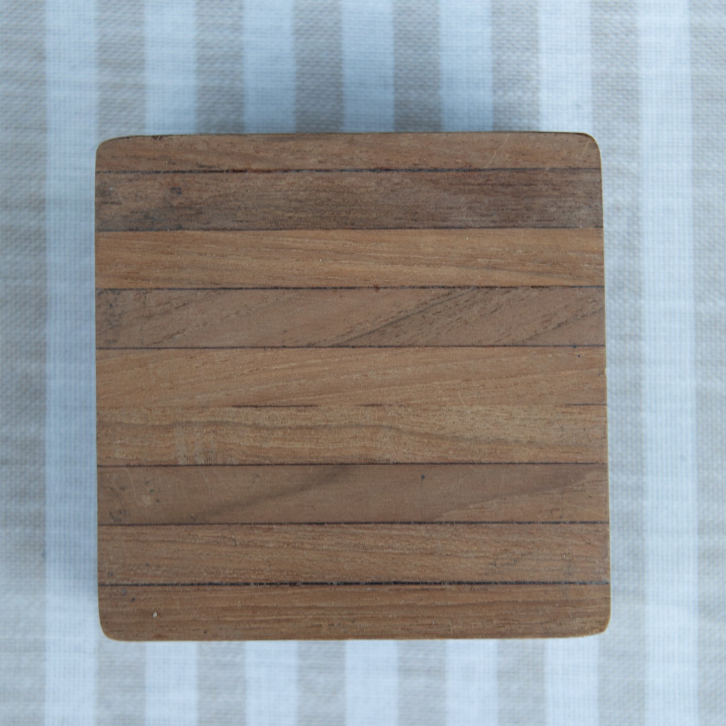 Square Wooden Plant Stand