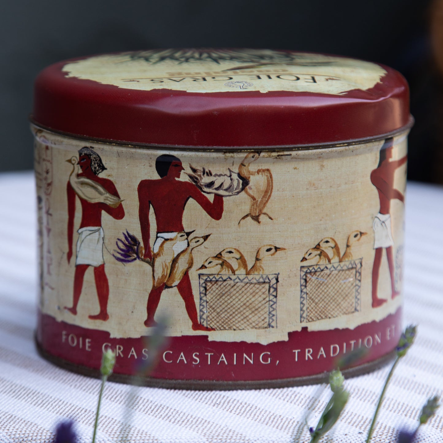 Vintage Foie Gras Tin