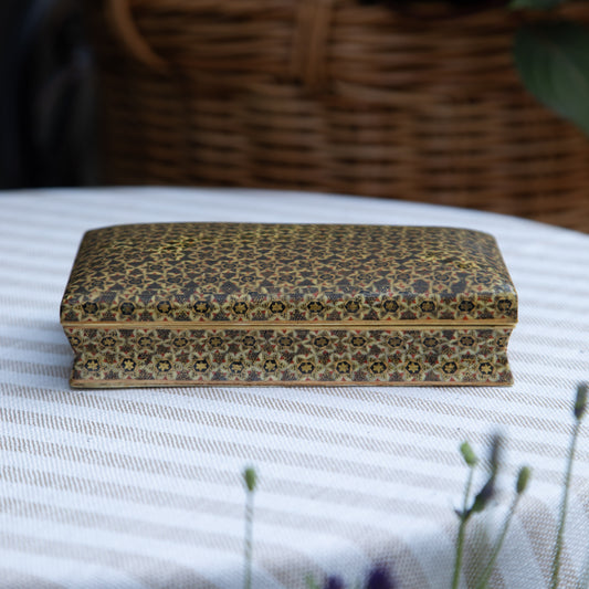 Persian Khatam Kari Marquetry Inlaid Box