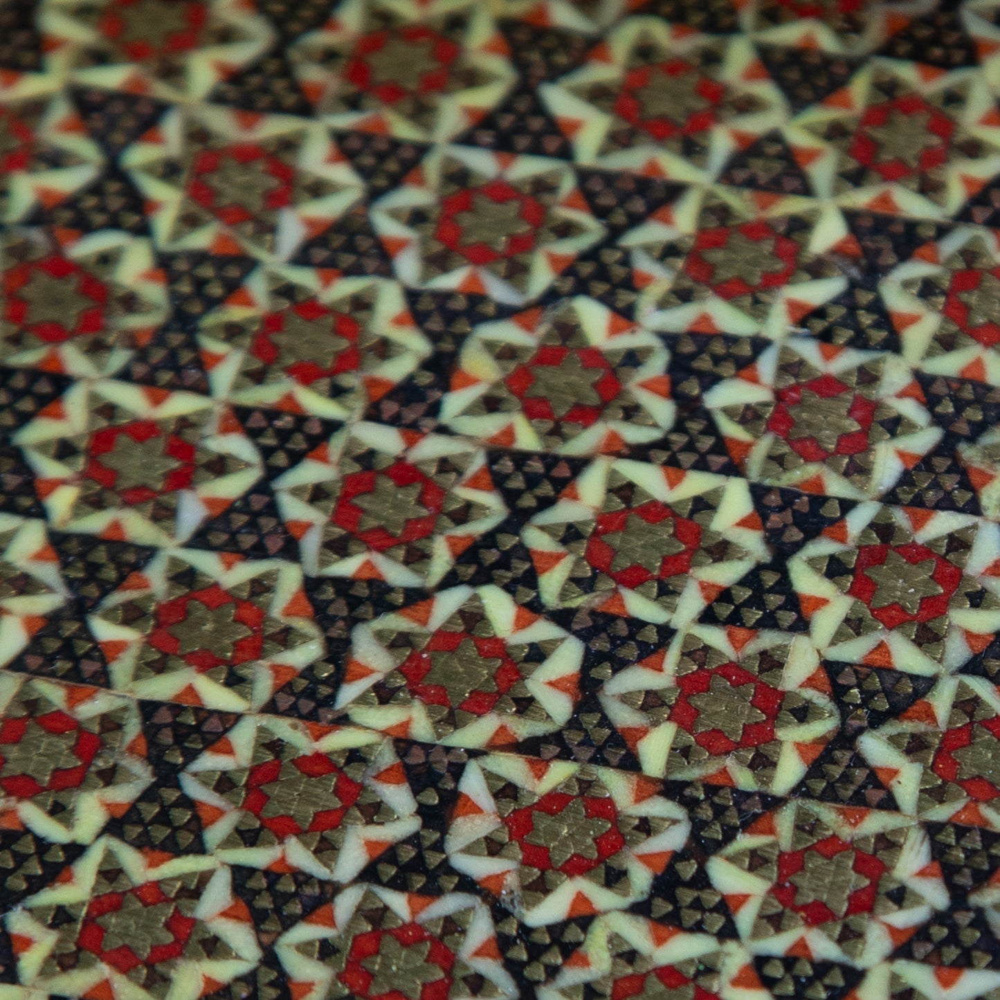 Persian Khatam Kari Marquetry Inlaid Box