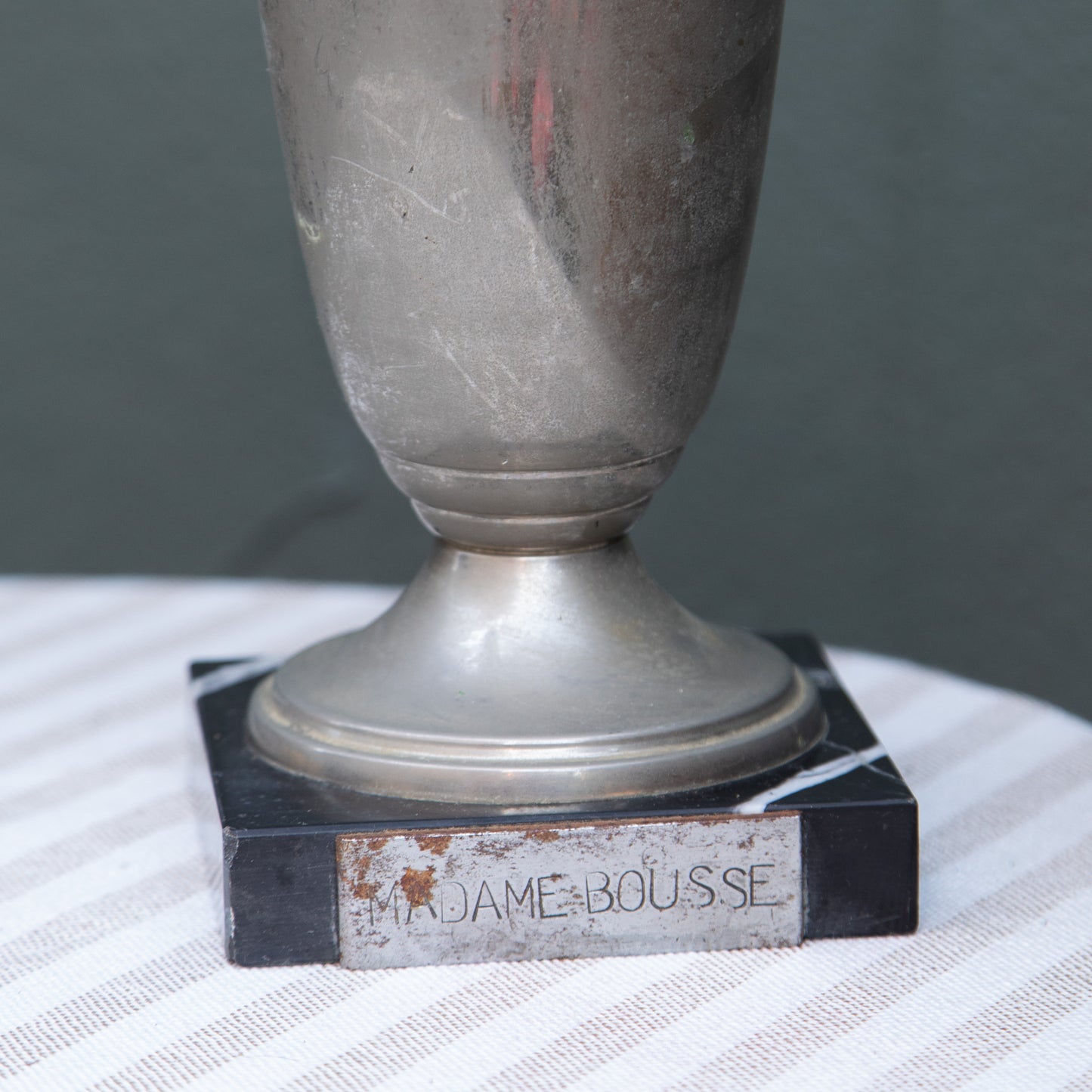 Antique Brass Vase Award for Madame Bousse