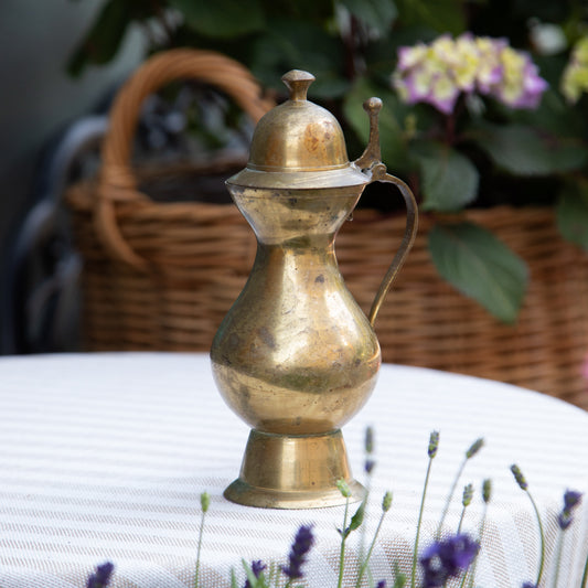Vintage Brass Coffee Pot
