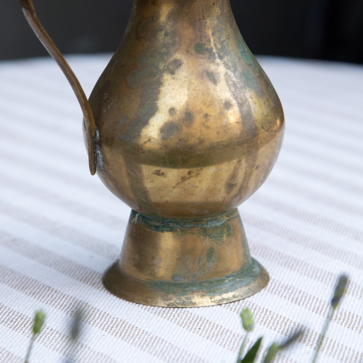Vintage Brass Coffee Pot