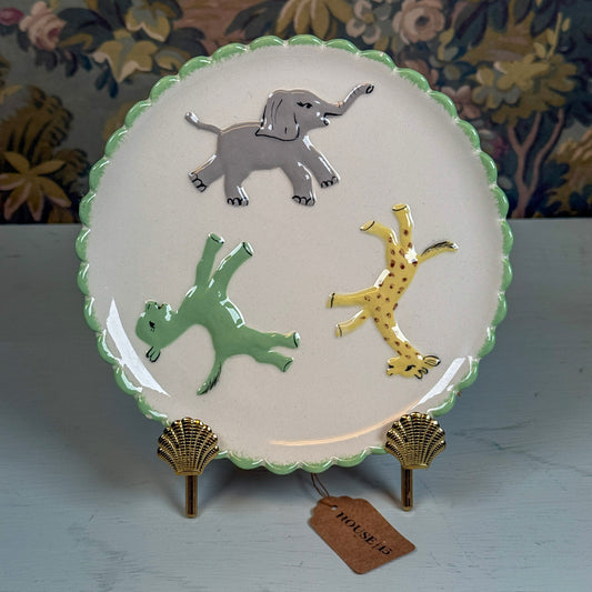 Child Animal Plate