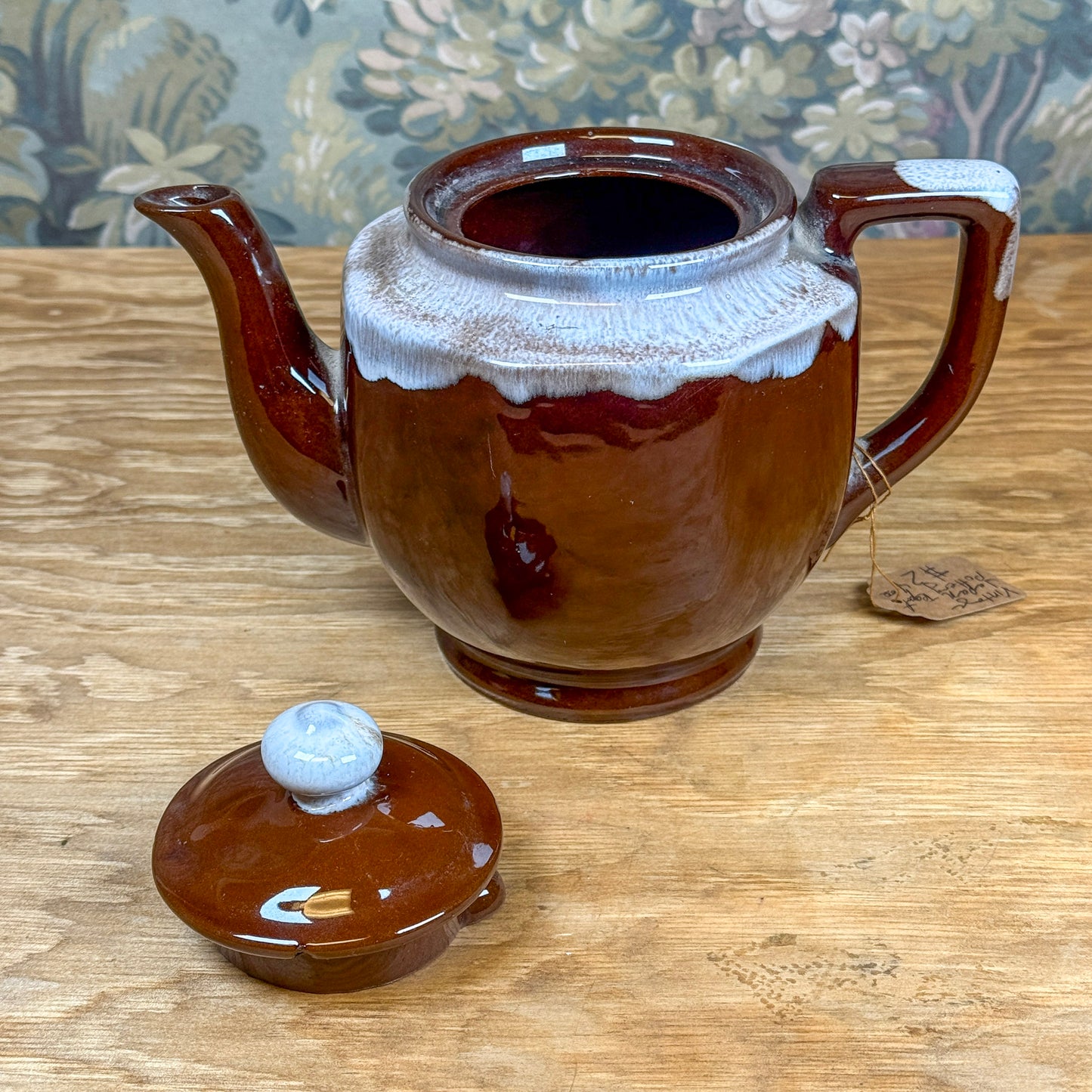 Vintage Japanese Pottery Teapot