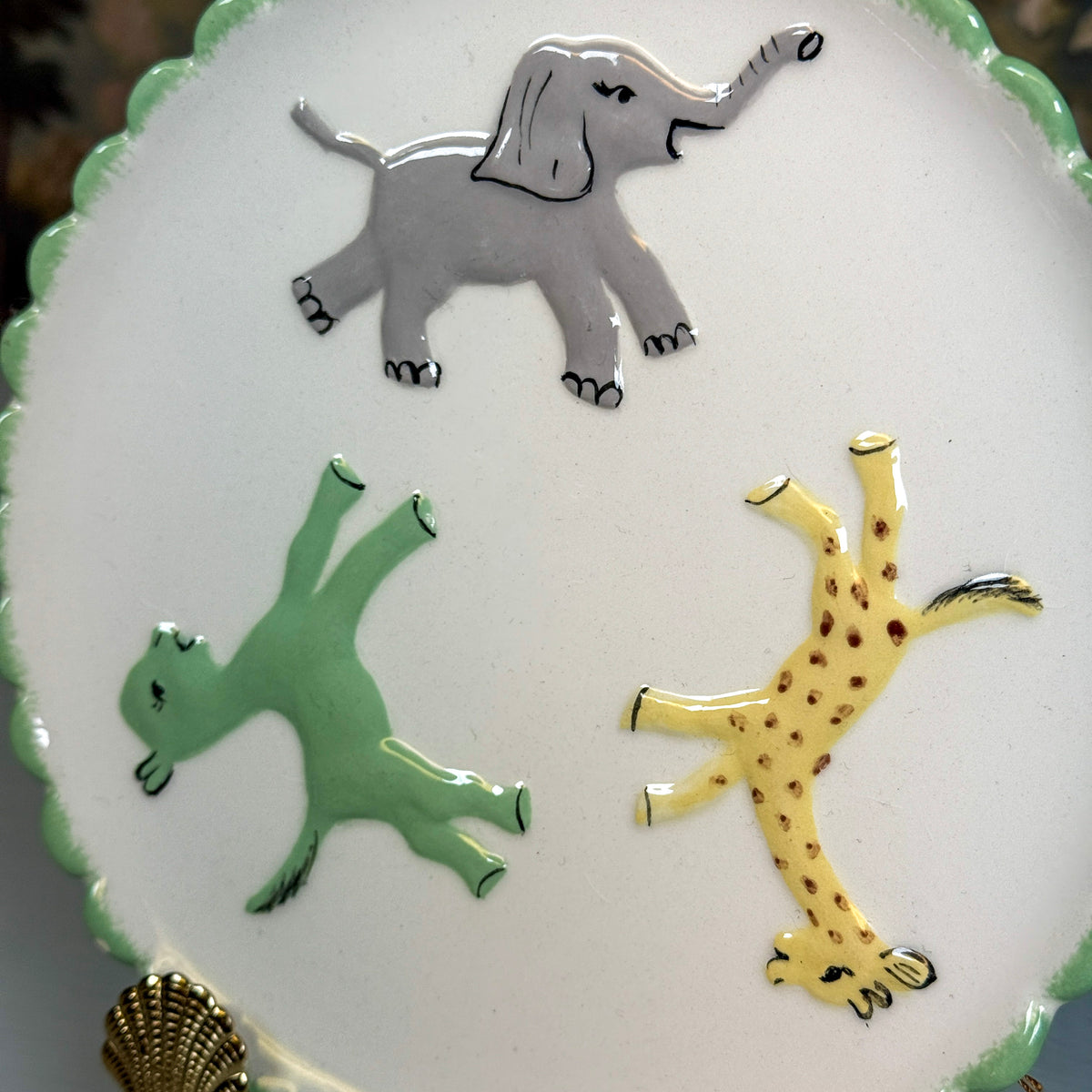 Child Animal Plate