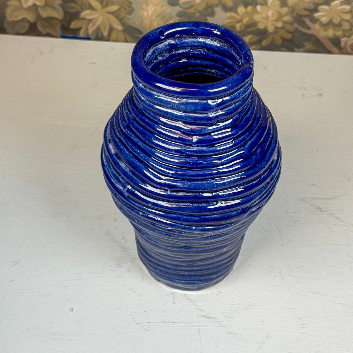 Handmade Blue Vase