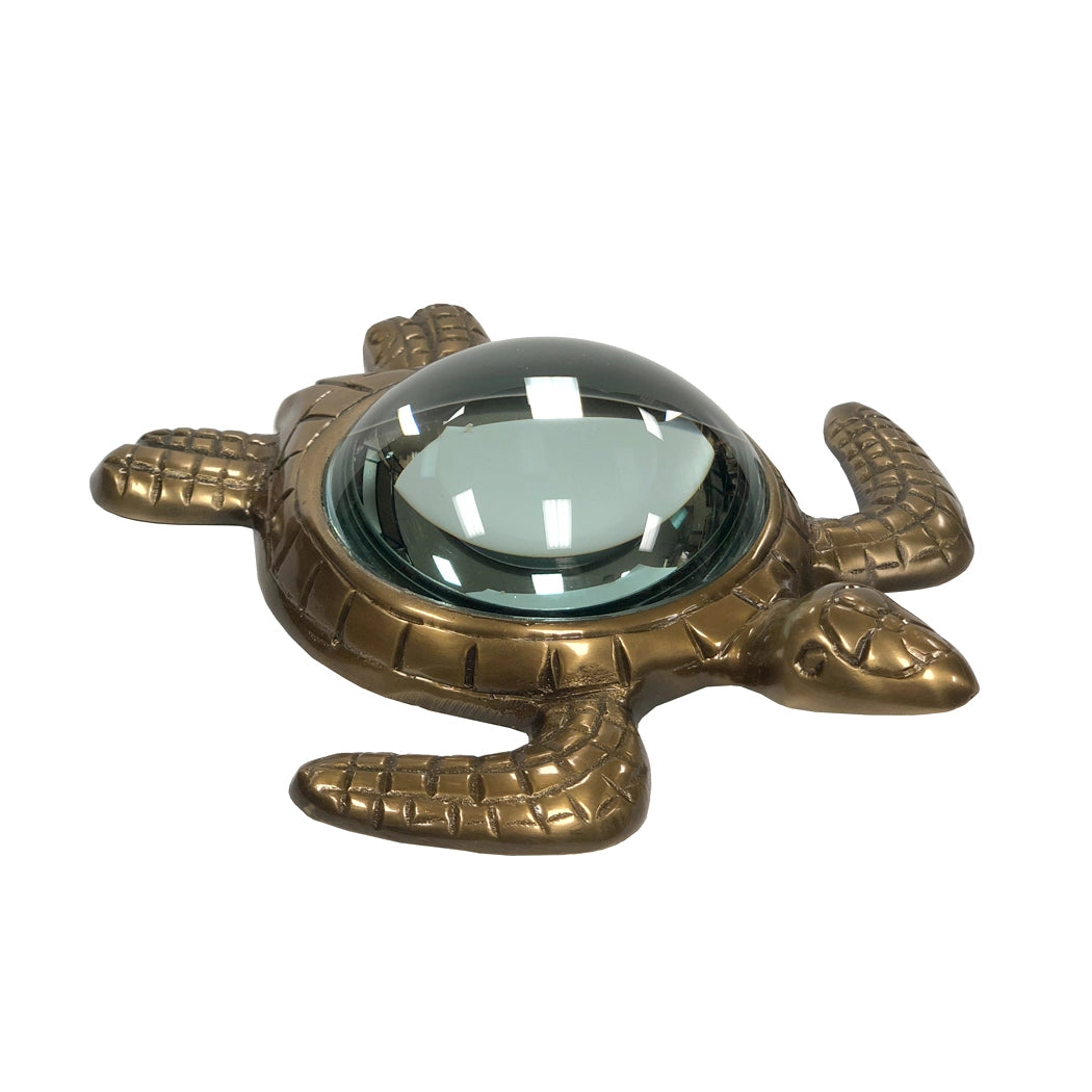 Brass Turtle Magnifying Glass