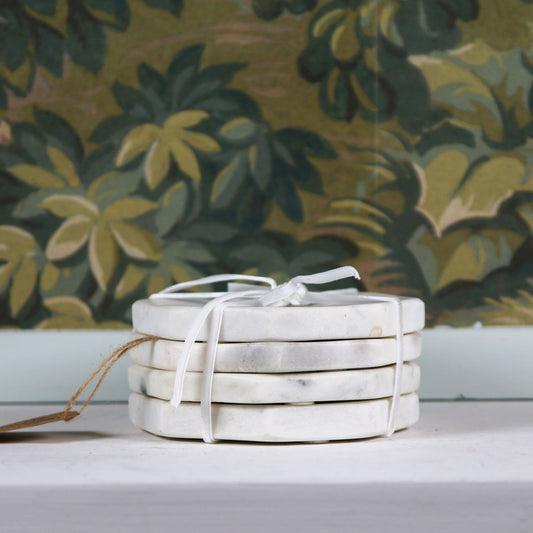 Set of 4 Marble Coasters
