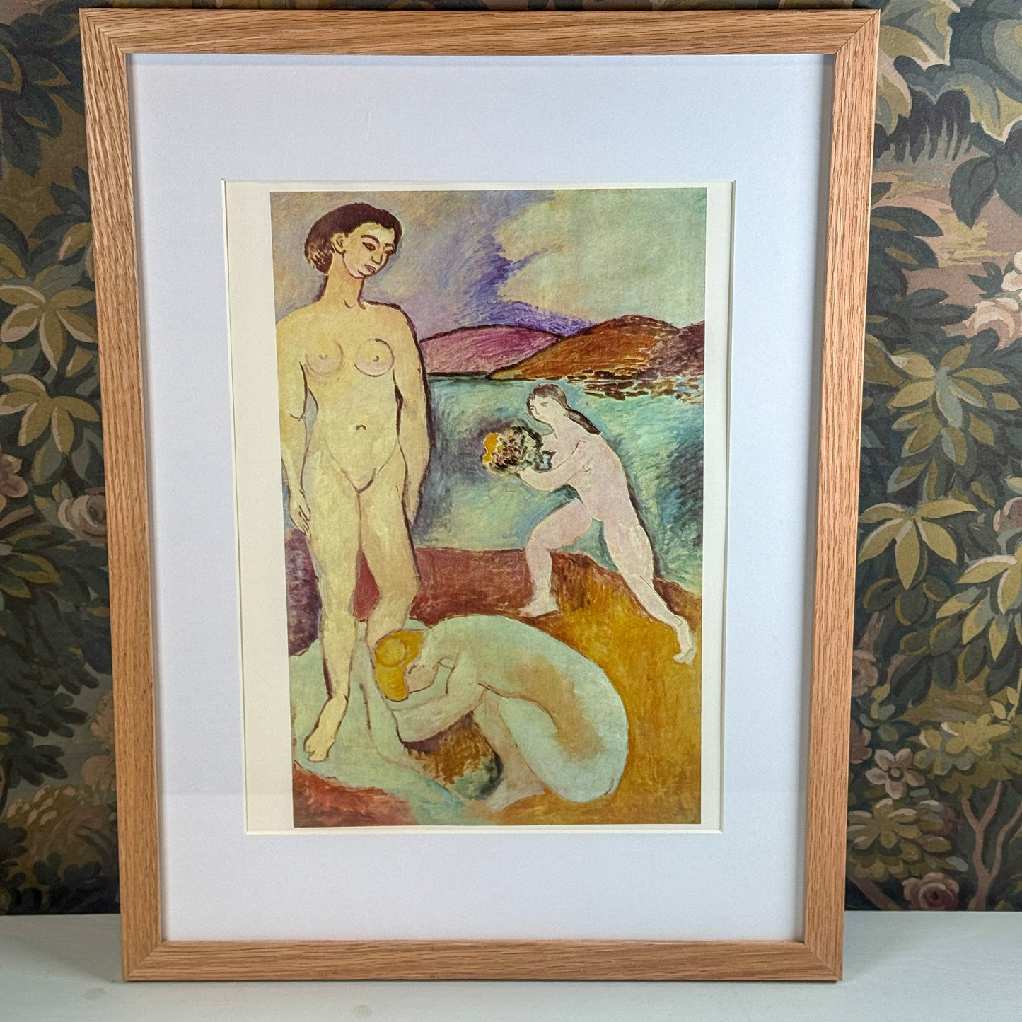 Henri Matisse's 1907 "Le Luxe I" Framed Print