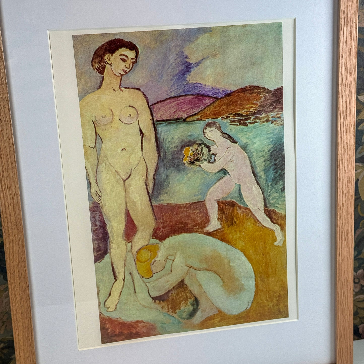 Henri Matisse's 1907 "Le Luxe I" Framed Print