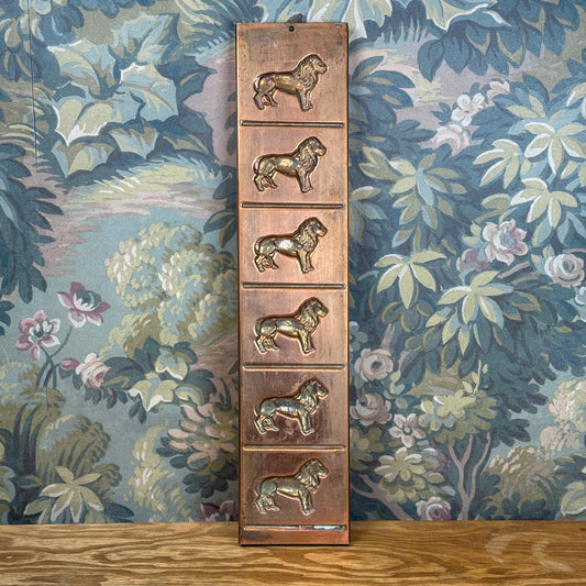 Antique Chocolate Tin Mold