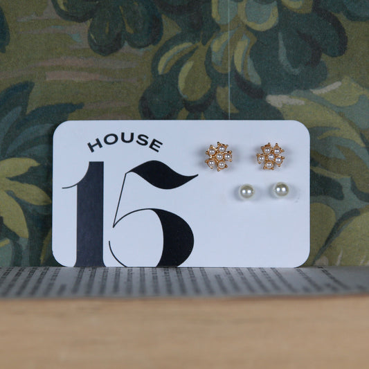 Rosalind Earrings, Set of Two