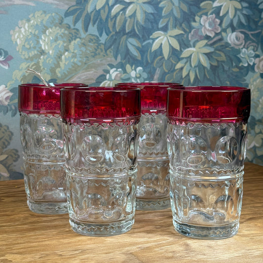 Tiffin-Franciscan King Tumblers