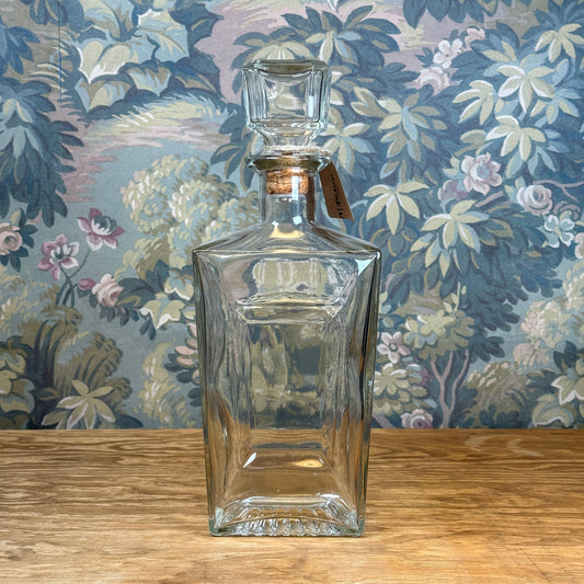Vintage Block Decanter