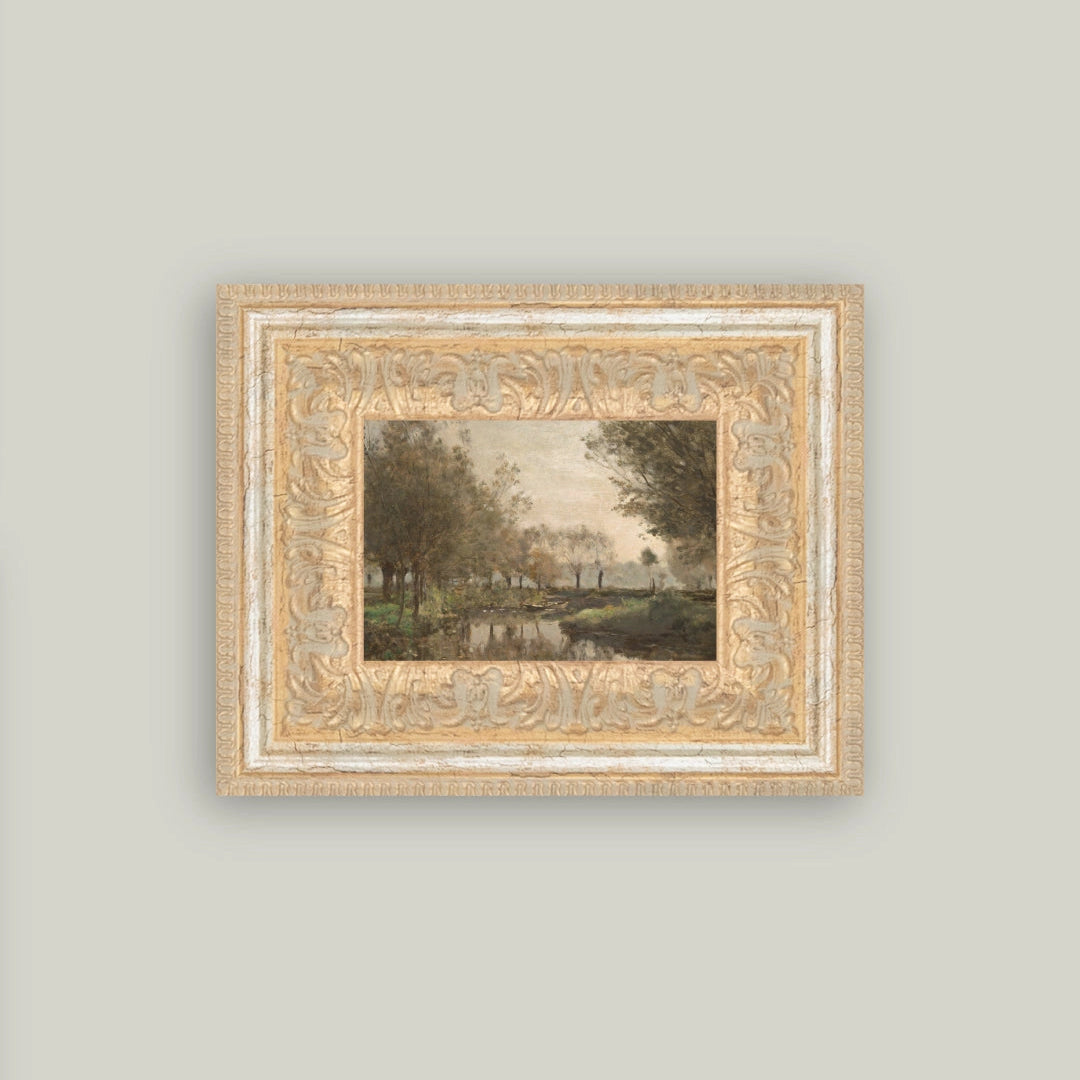 "The Creek" Painting Framed Reproduction