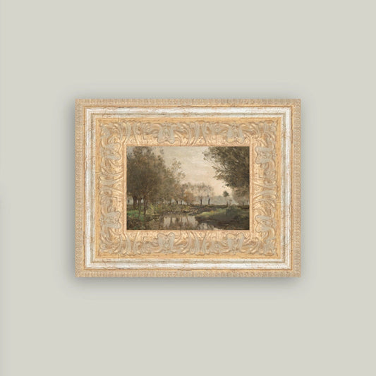"The Creek" Painting Framed Reproduction