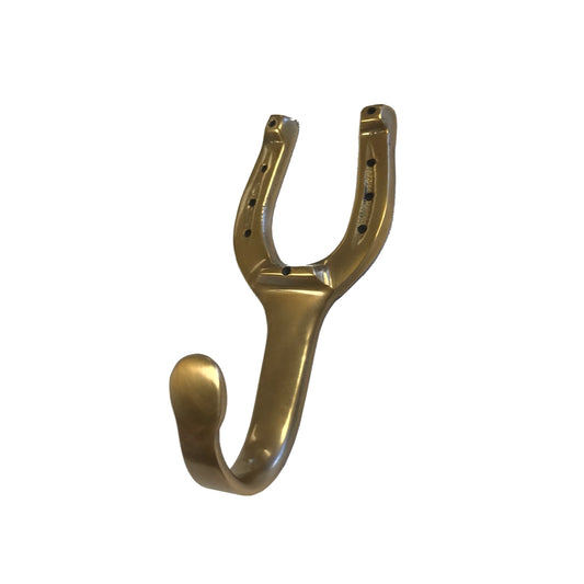 Brass Horse Shoe Wall Hook