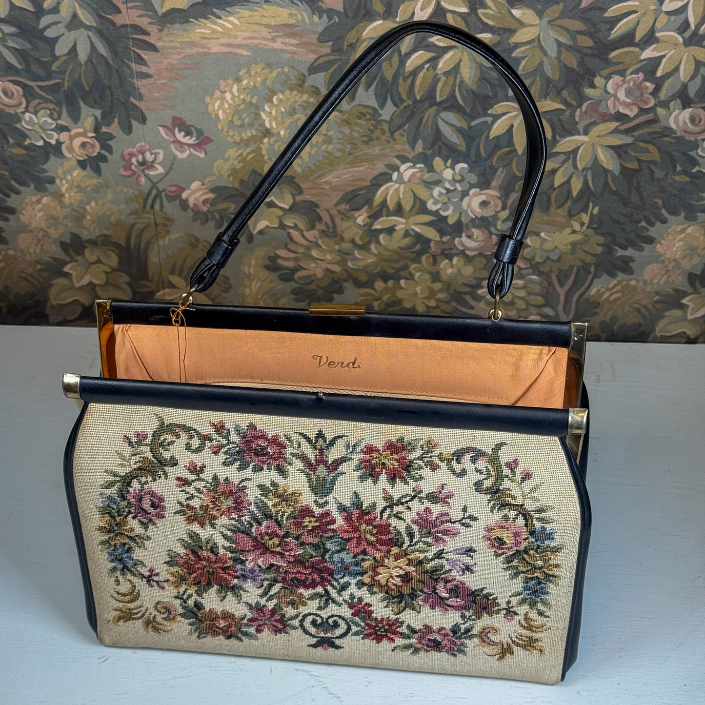 Vintage Tapestry Bag