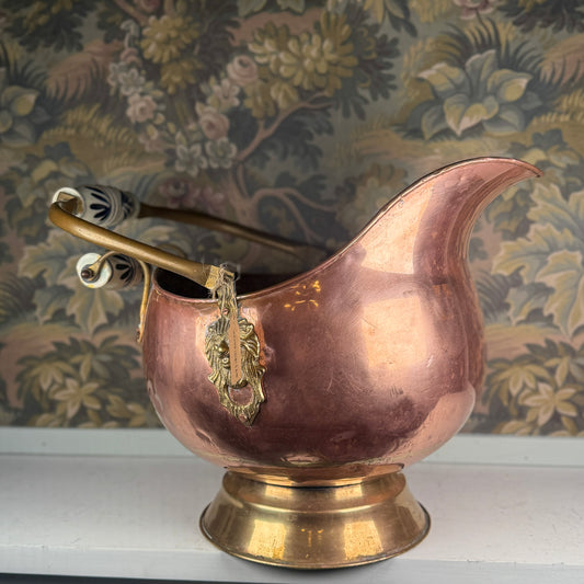 Copper Coal Scuttle