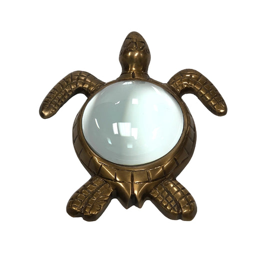 Brass Turtle Magnifying Glass