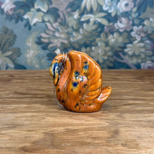 Vintage Swan Bud Vase
