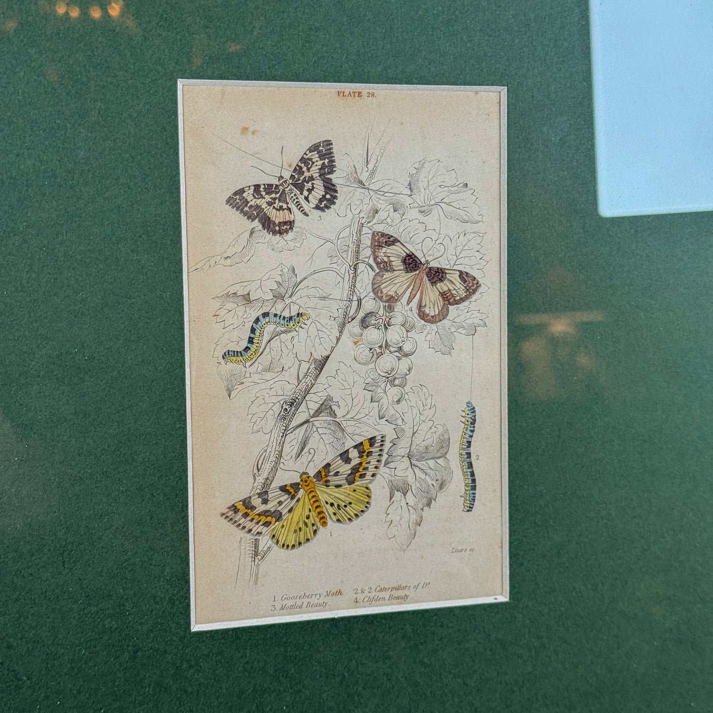 1842 Antique Framed Engraving