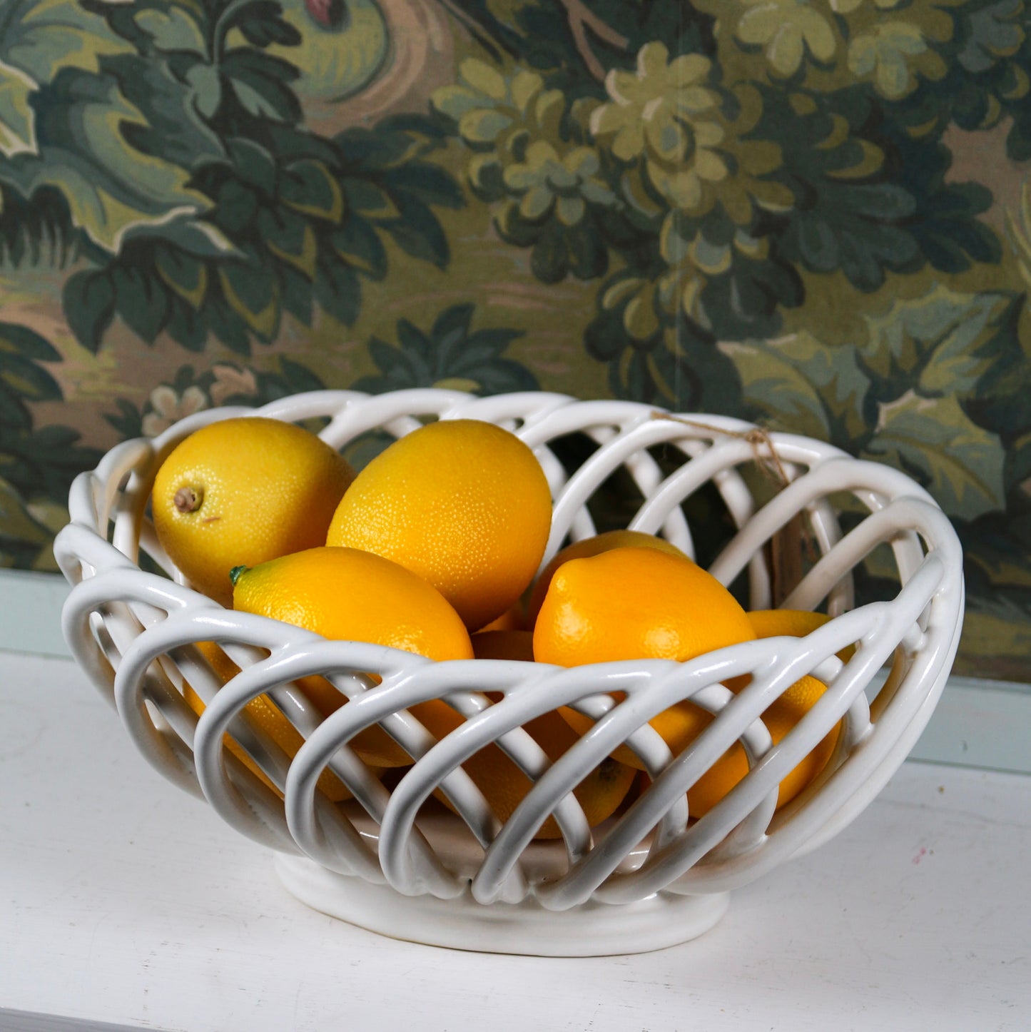 Ceramic Basketweave Bowl