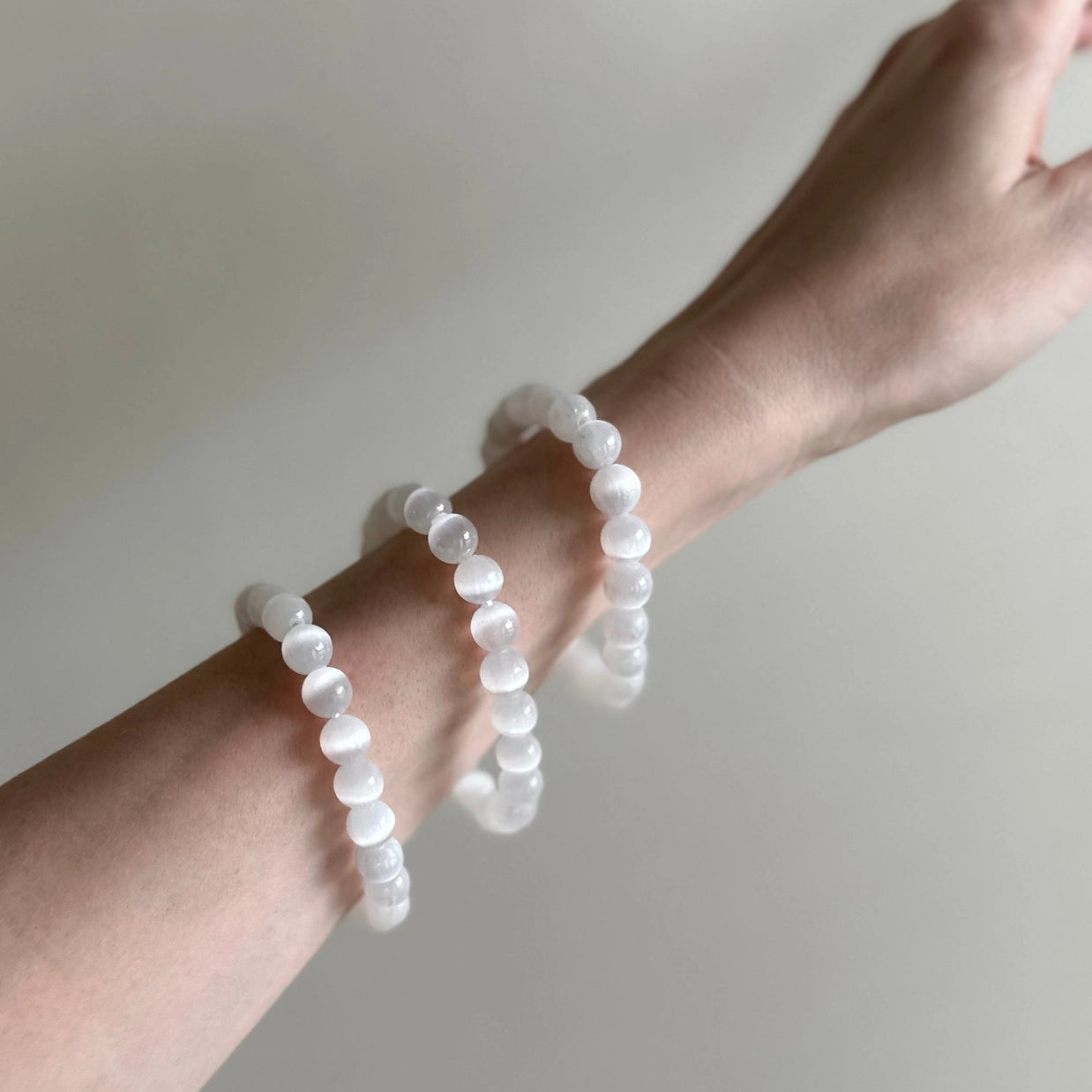 Selenite Bracelet