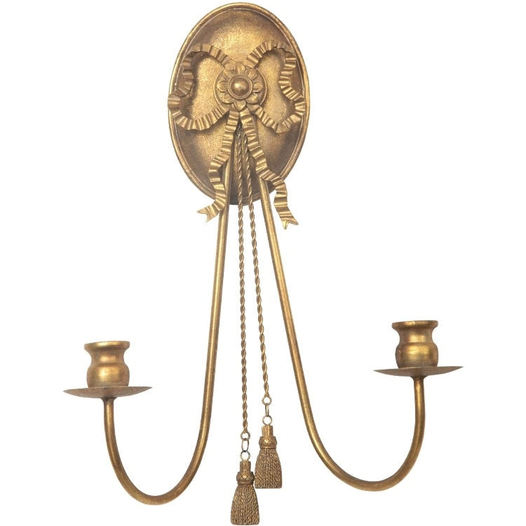 Ribbon Candle Sconce