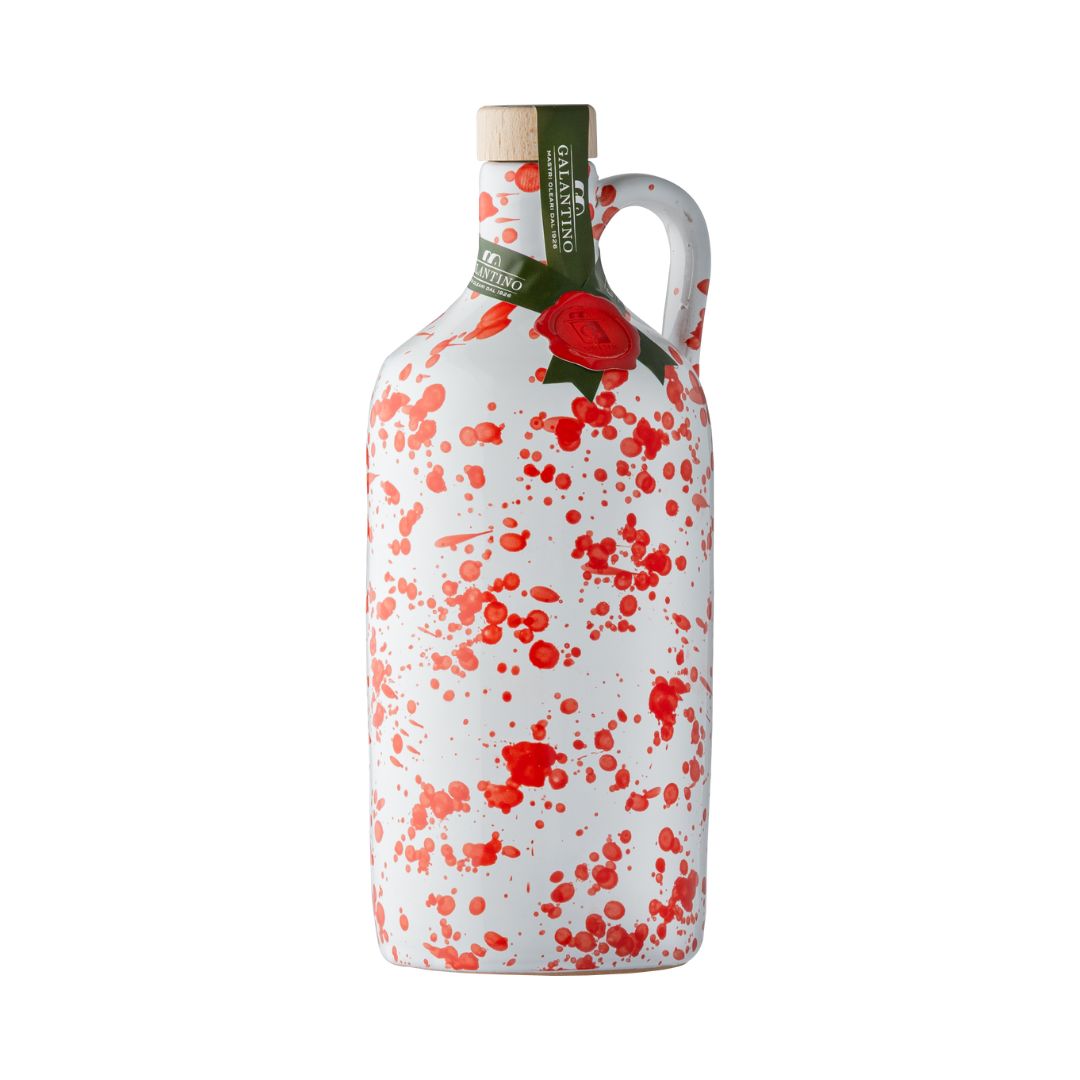 Extra Virgin Olive Oil in Italian Ceramic Jug