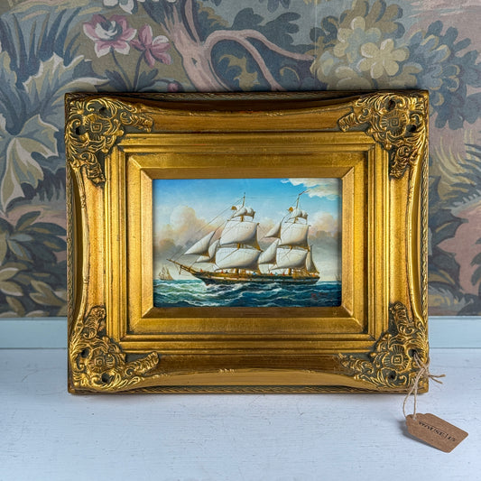 "Sail Away" Framed Historical Reproduction