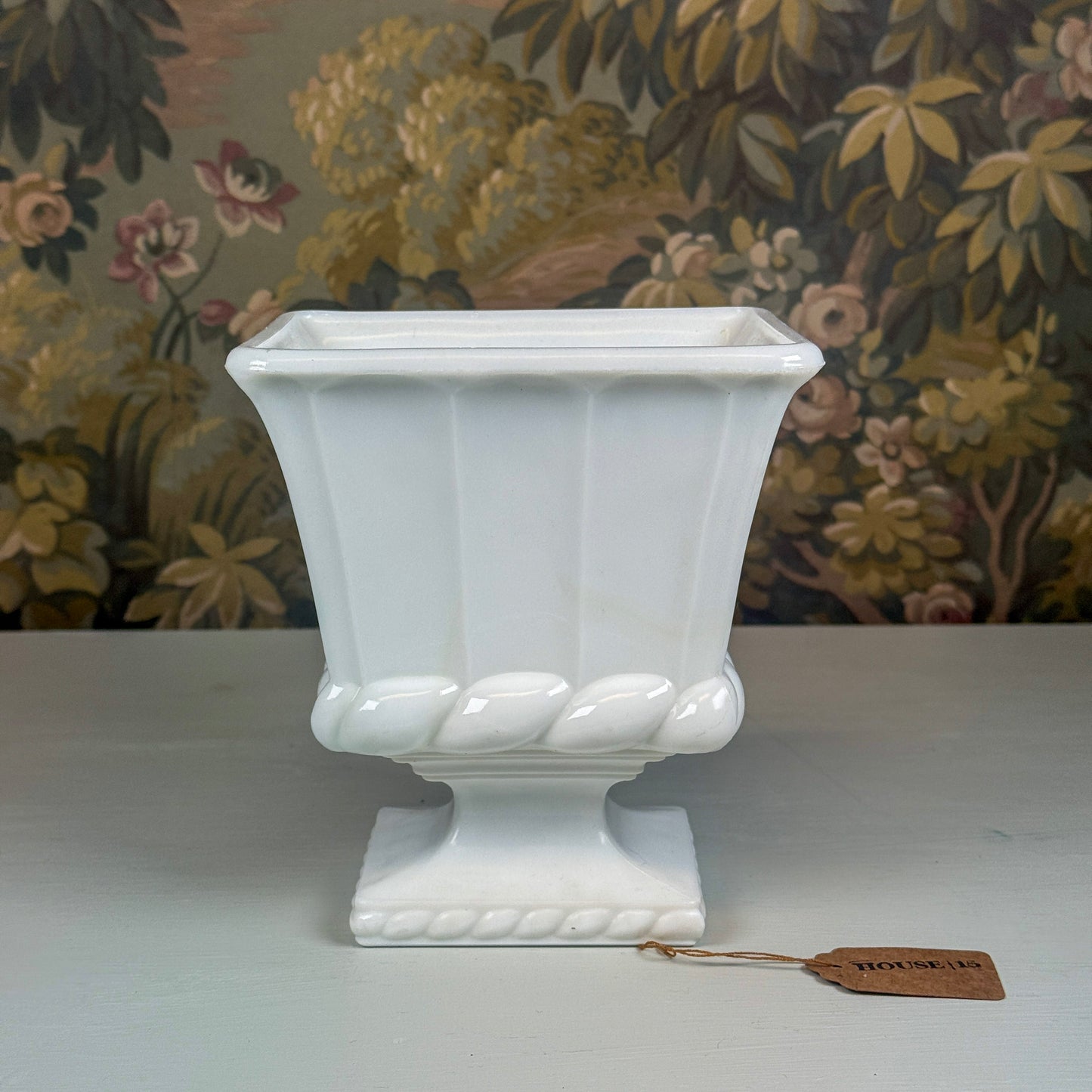 Milk Glass Vase