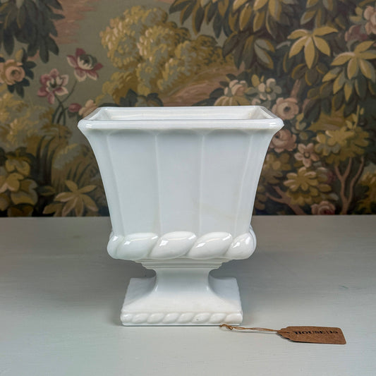 Milk Glass Vase