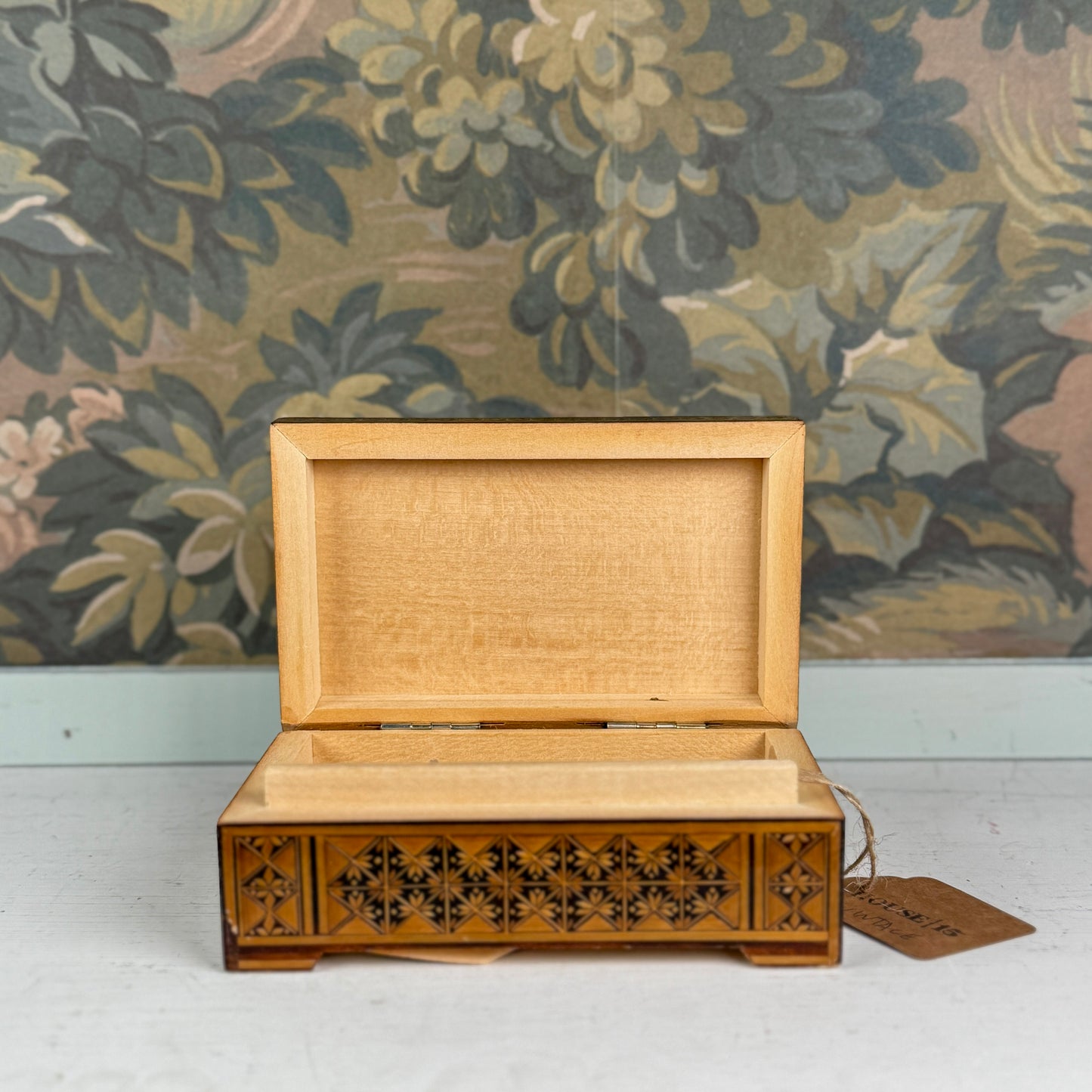Hand Carved Trinket Box