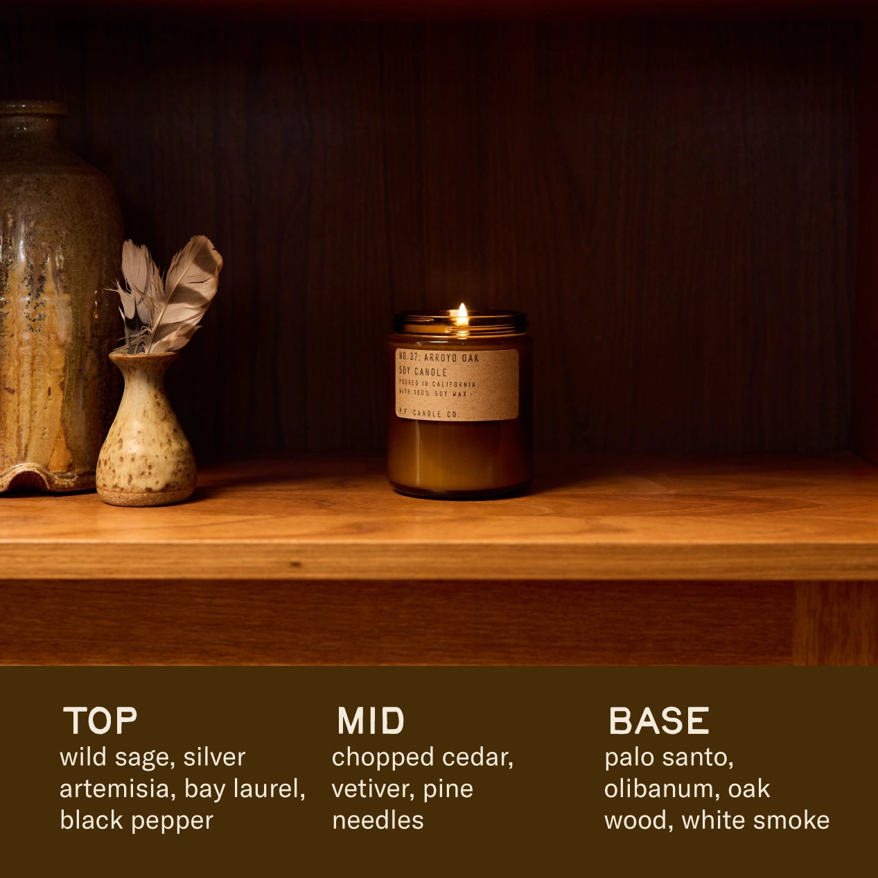 Arroyo Oak by P.F. Candle Co.
