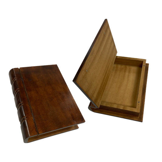 Wooden Book Box
