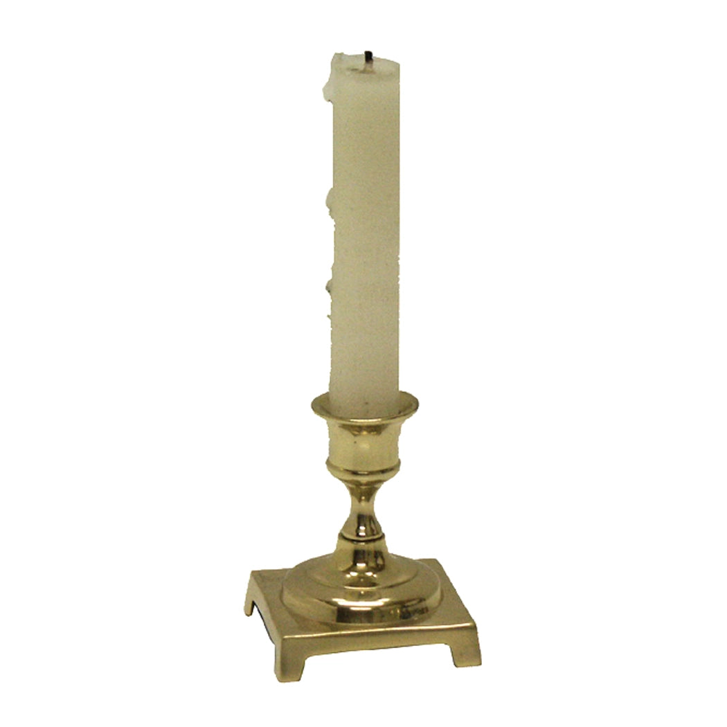 Solid Brass Candle Holder