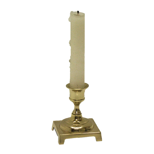 Solid Brass Candle Holder