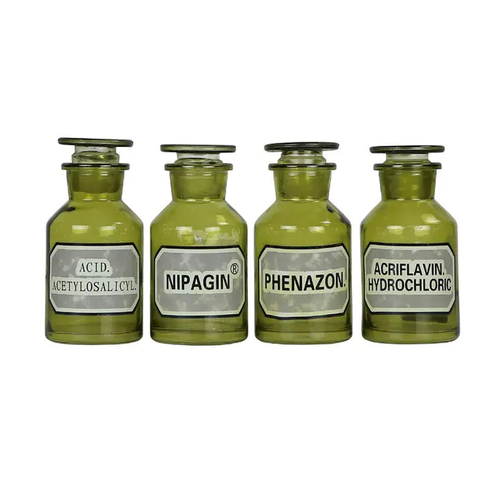 Green Apothecary Jar